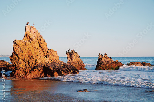 Beautiful view of Malibu rock © Michael DePetris