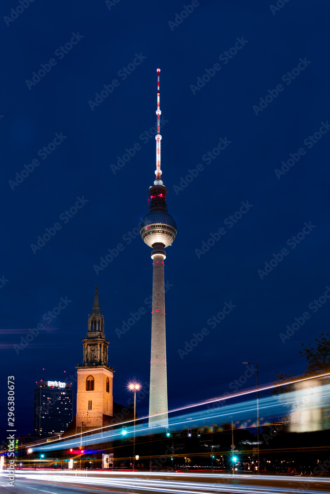 Alexanderturm by night