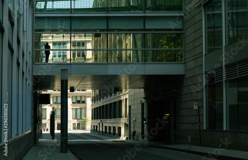 Bâtiment et architecture de bureau en centre ville