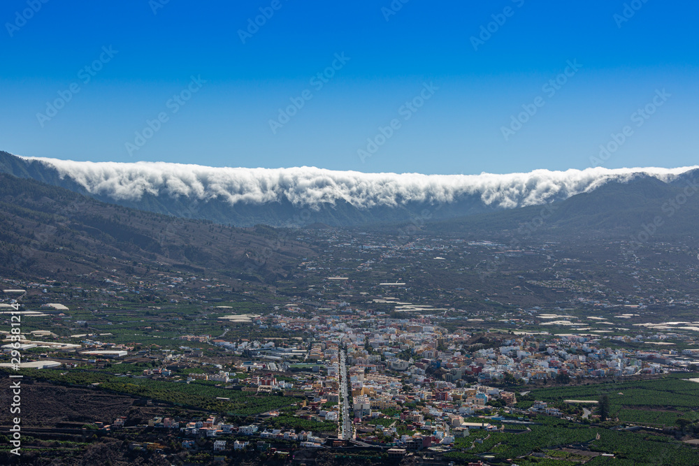 Wolkenwasserfall - Cumbre Nueva & Los Llanos auf La Palma