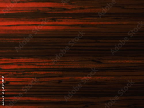 Wooden wallpaper background and texture copy space.Dark brown and black color wall background.