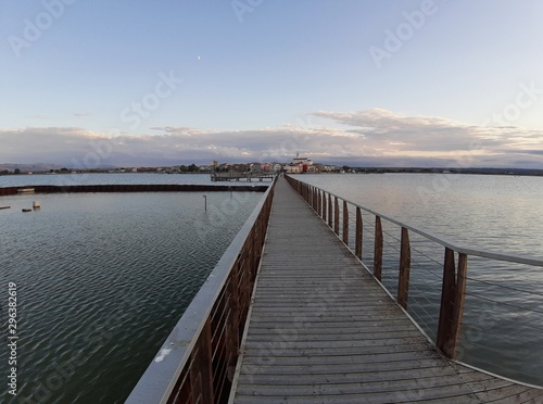 Lago di Lesina - Panorama dal pontile