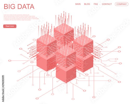 Digital Technology artificial intelligence Web Banner.