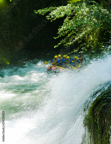 rafting nelle rapide