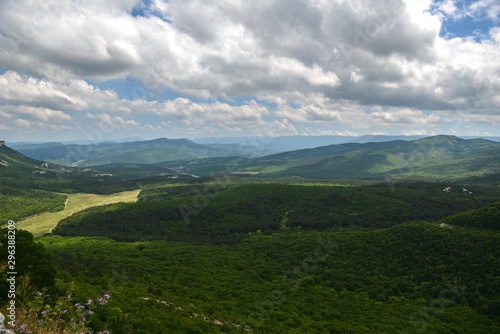 panoramic view of mountains