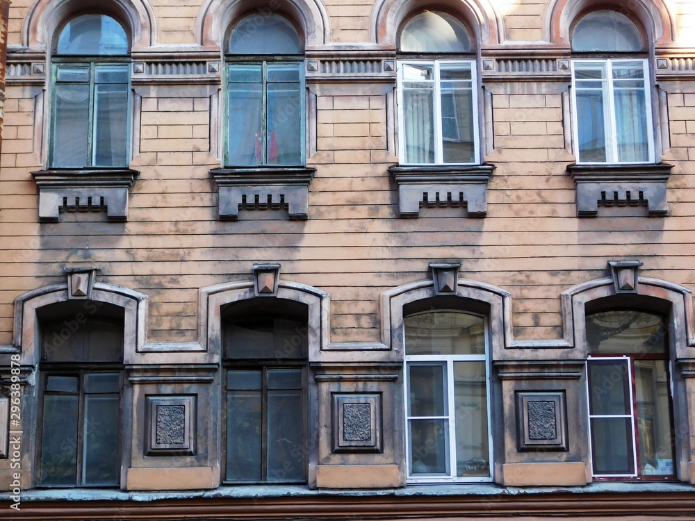 Obraz premium Ancient architecture close up