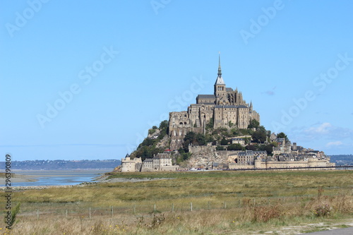 Mont Saint Michel in Normandy in France
