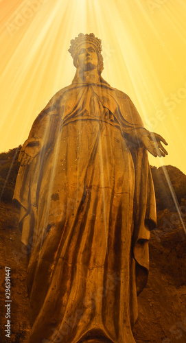 Virgin Mary statute 