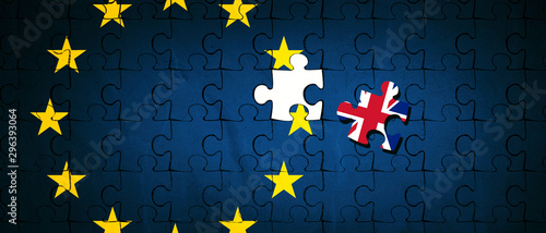 Brexit Konzept - Großbritannien verlässt die Europäische Union