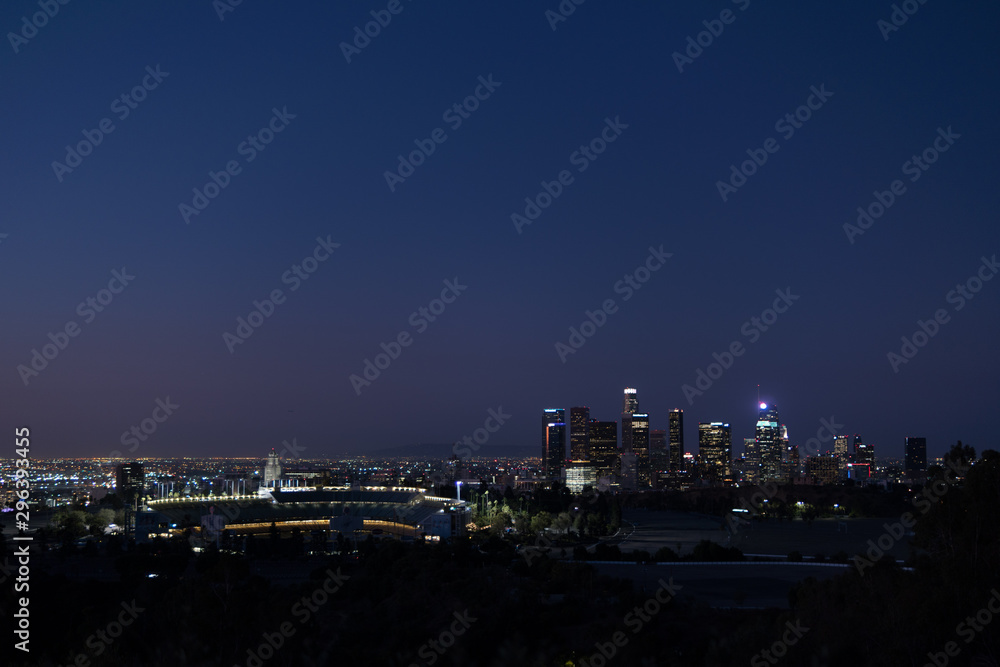 Los Angeles Cityscape at night