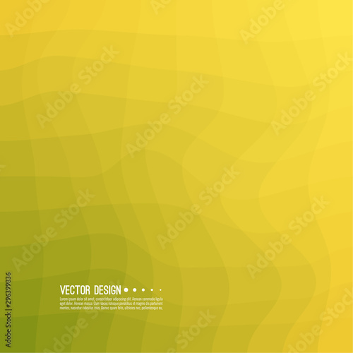 Distorted wave colorful texture. Abstract dynamical rippled surface. Vector stripe deformation background. Transition and gradation of color.