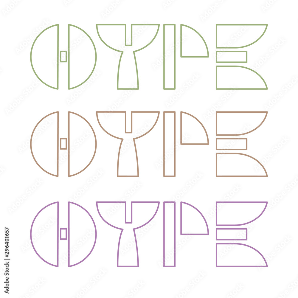 hype word lettering vector illustration isolated