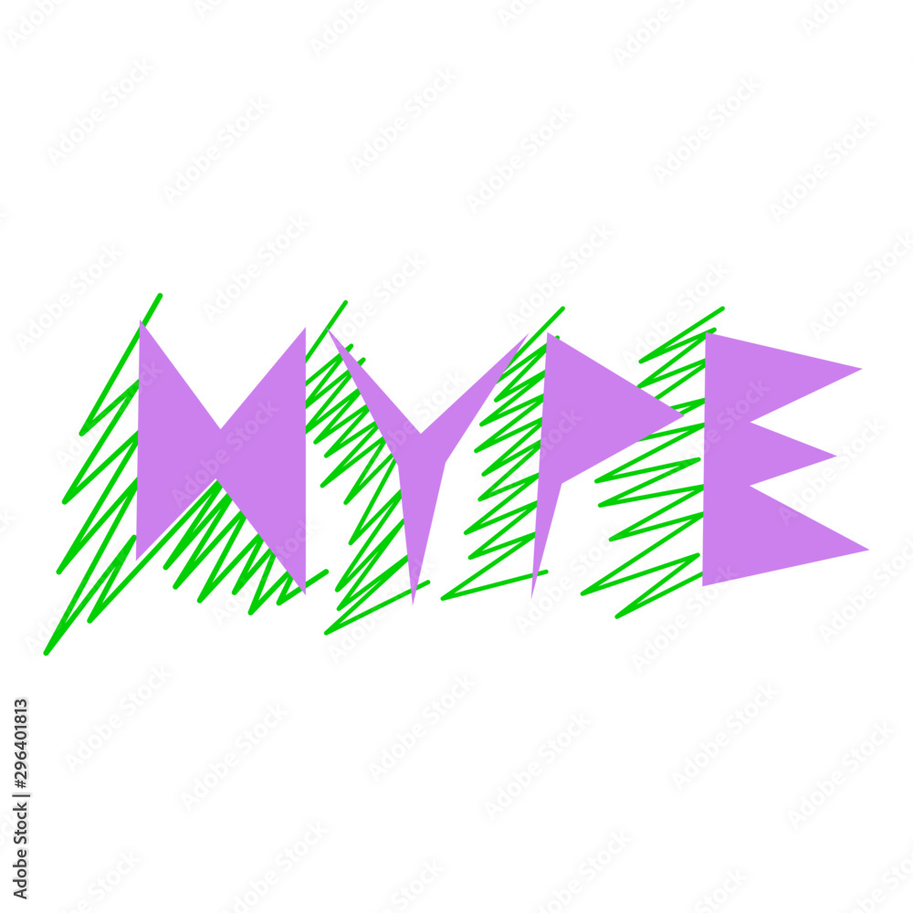 hype word lettering vector illustration isolated hype word lettering vector illustration isolated