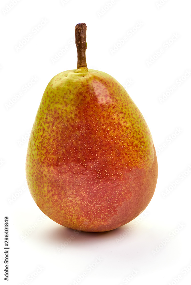 Fresh Ripe Belgian pears, isolated on white background Fresh Ripe Belgian pears, isolated on white background