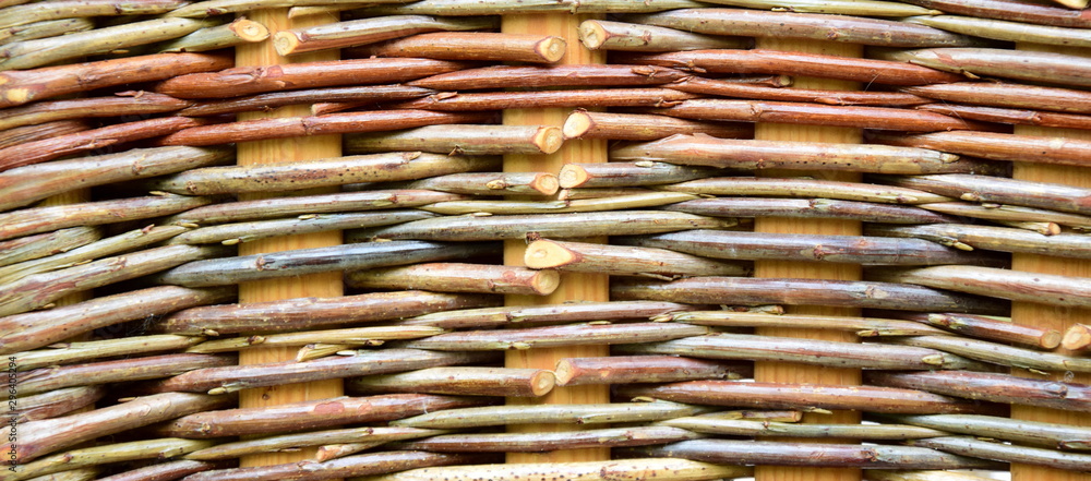 Flechtwerk aus Weiden - Textur und Hintergrund Flechtwerk aus Weiden - Textur und Hintergrund