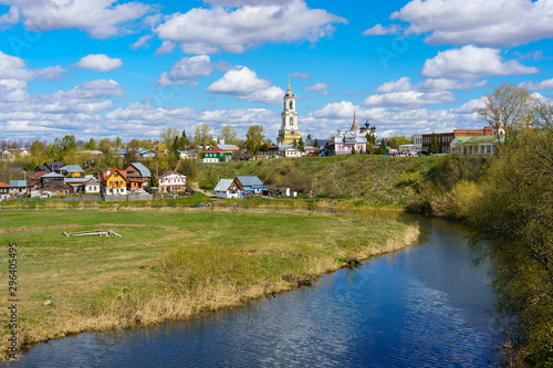 View of Suzdal, a well preserved old Russian town-museum. A member of the Golden ring of Russia