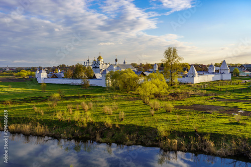 Holy Convent of the Intercession (Pokrovsky Monastery) in Suzdal, a well preserved old Russian town-museum. A member of the Golden ring of Russia