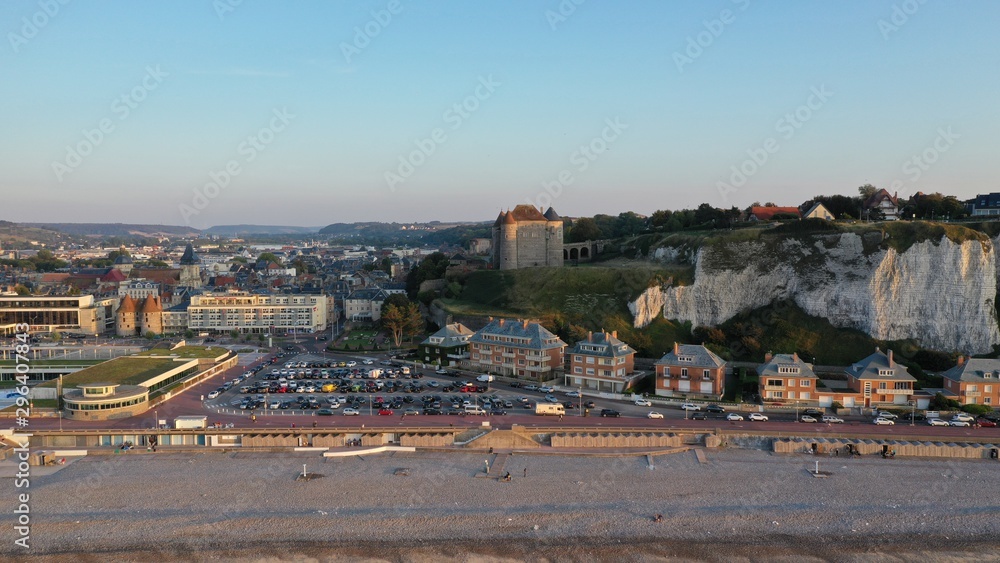 Fototapeta premium Falaises blanches de Normandie