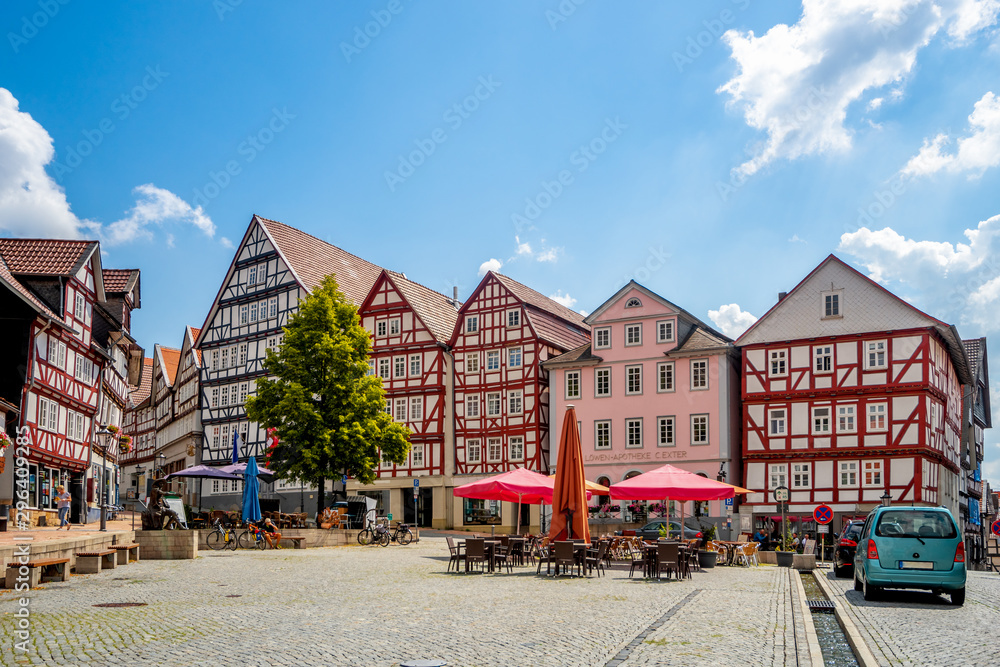 Marktplatz, Homberg Efze, Deutschland 