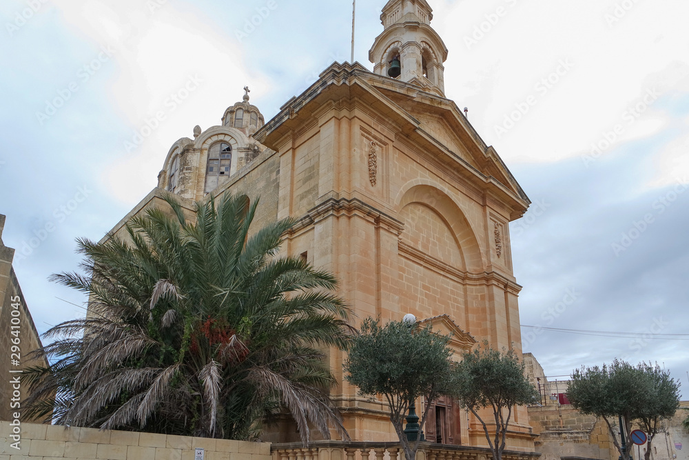 Sacred Heart of Jesus church in Nadur, Island of Gozo, Malta