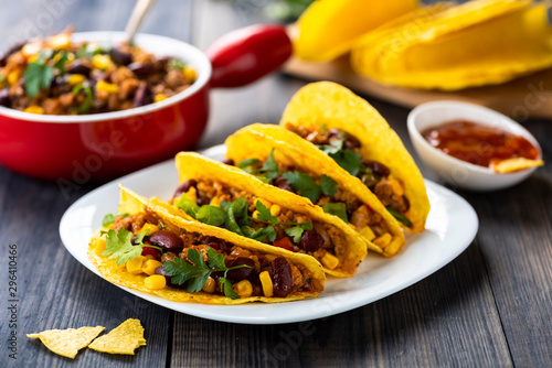 Mexican food - delicious tacos