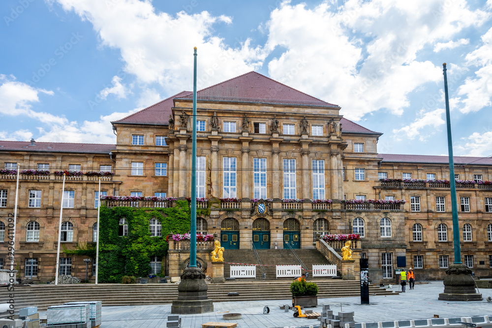 Naklejka premium Rathaus, Kassel, Hessen, Deutschland