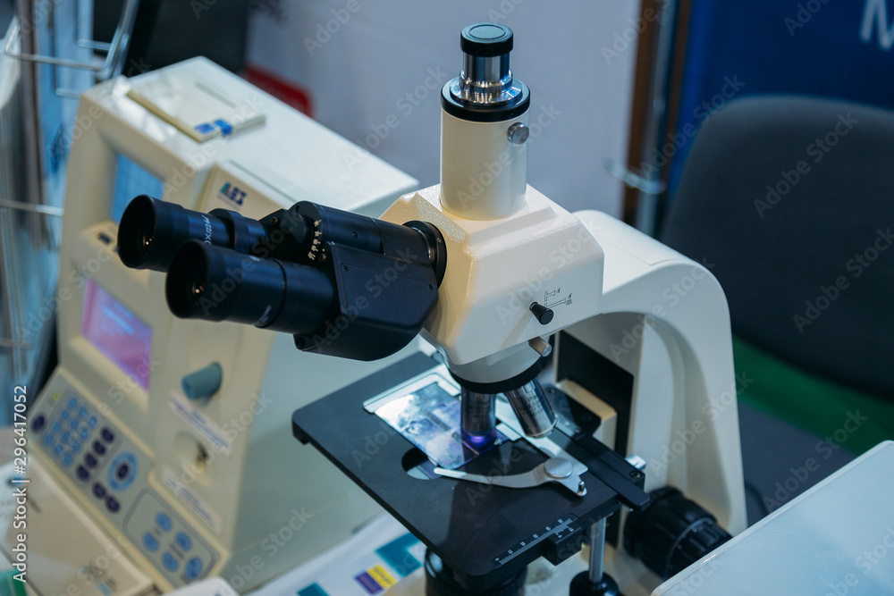 Modern medical analyzing laboratory equipment for diagnosis Modern medical analyzing laboratory equipment for diagnosis