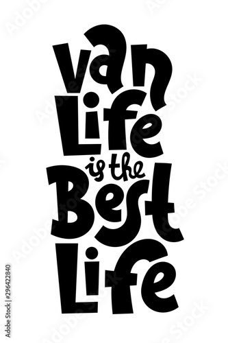 Van life lettering