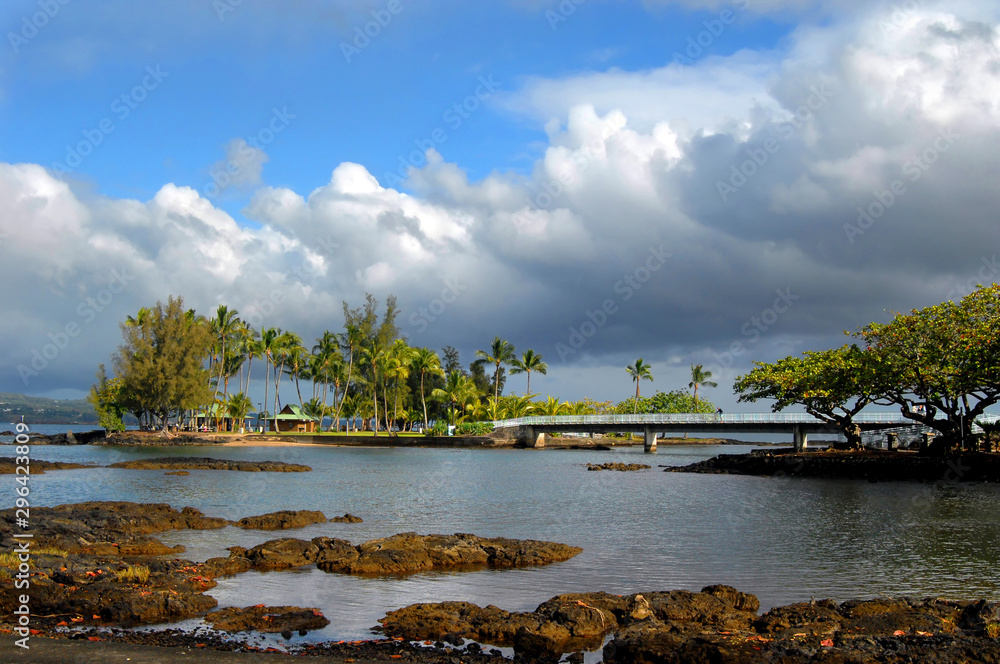 Fototapeta premium Coconut Island on Big Island