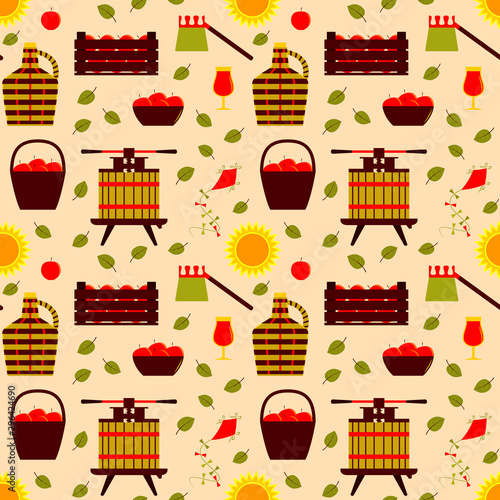 apple harvest texture