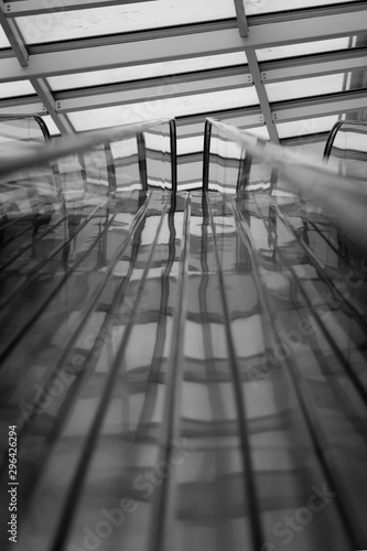 interior of modern building