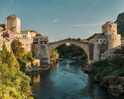 Old bridge Mostar Bosnia and Hercegovina