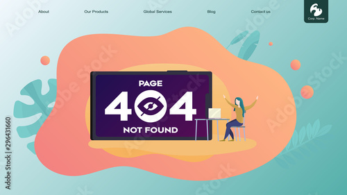 Creative website design template: smart home security, remote wireless house control. Vector flat illustration concepts of web page for desktop and mobile development or poster banner layout