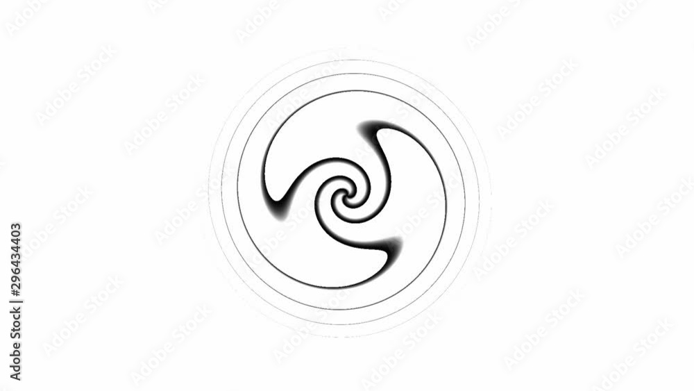 Motion background with expanding/collapsing geometric shapes. Motion background with expanding/collapsing geometric shapes.