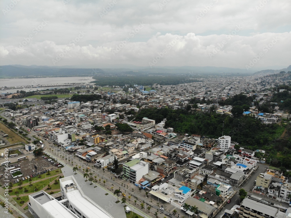 Fotografias panoramicas de la ciudad de esmeraldas en Ecuador