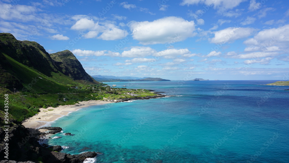 Fototapeta premium Oahu, Maui, Kauai und Big Island... Hawaii pur!!