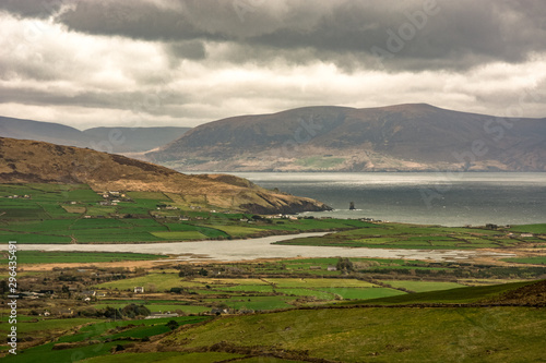 Ring of Dingle Peninsula Kerry Ireland An Searrach Rock Stone  view landscape seascape photo