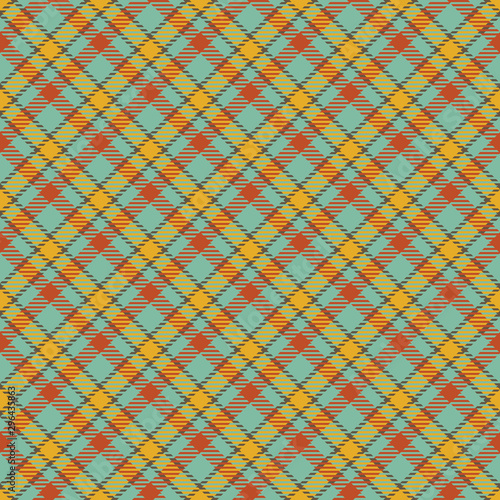 Seamless tartan vector pattern