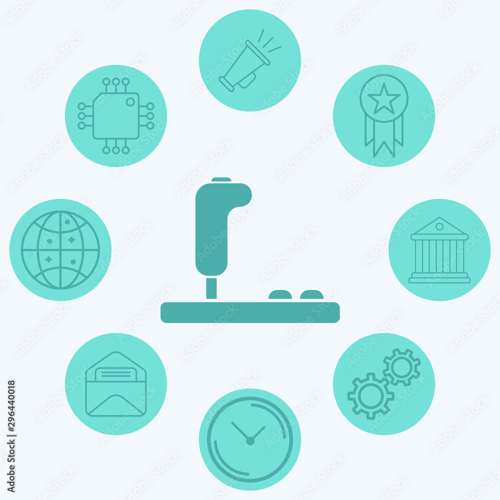 Joystick vector icon sign symbol Joystick vector icon sign symbol