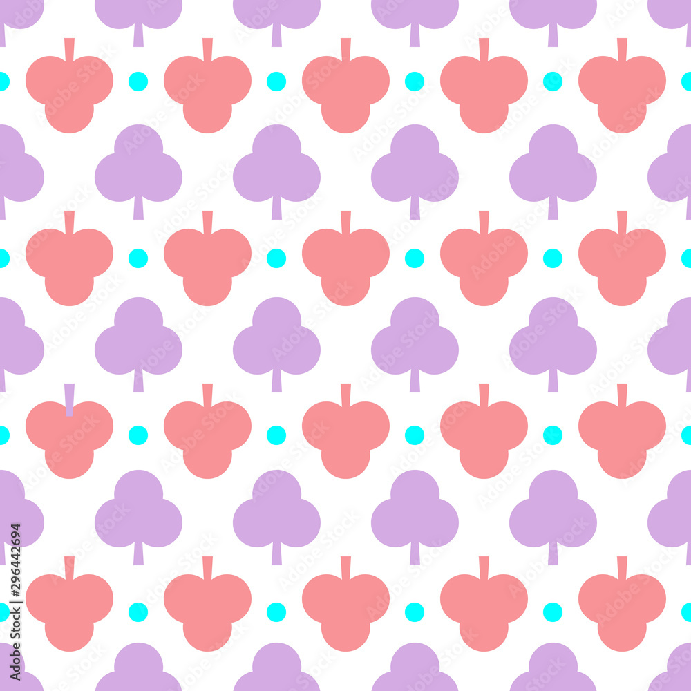 Soft club seamless pattern vector design