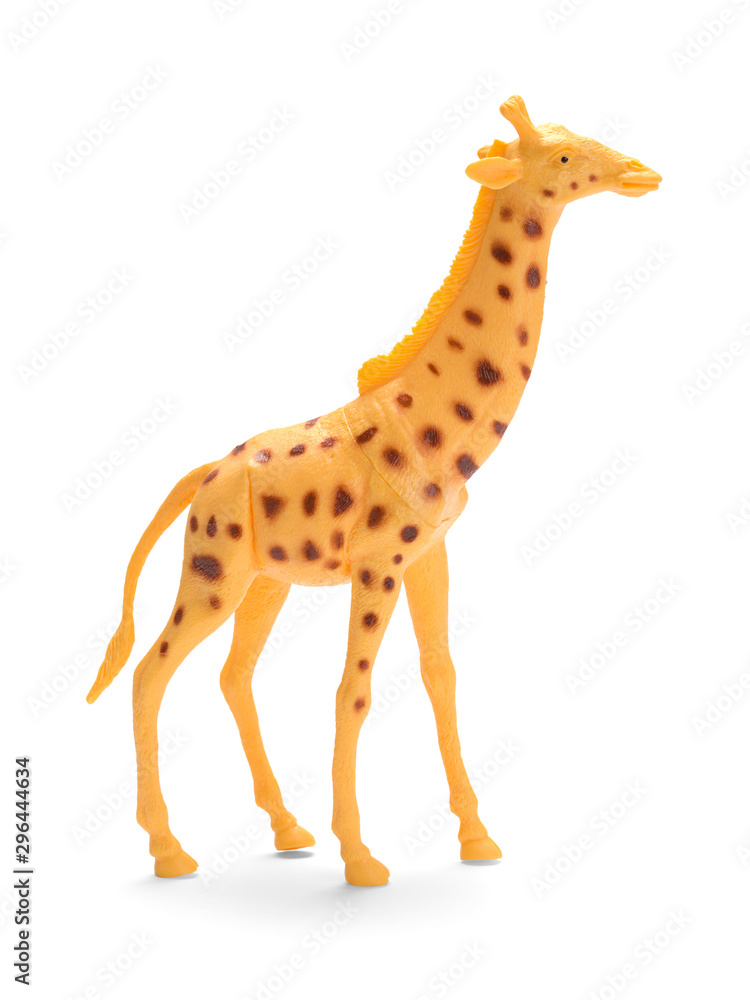 Obraz premium Toy Giraffe Side View