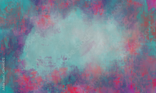 An Oil Painted Texutre Digital Background