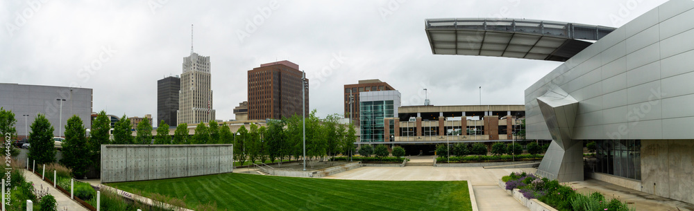 Panorama of the Skyline of Akron, Ohio Panorama of the Skyline of Akron, Ohio
