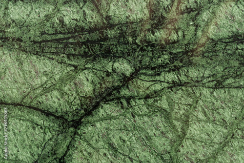 Green marble texture stone background.