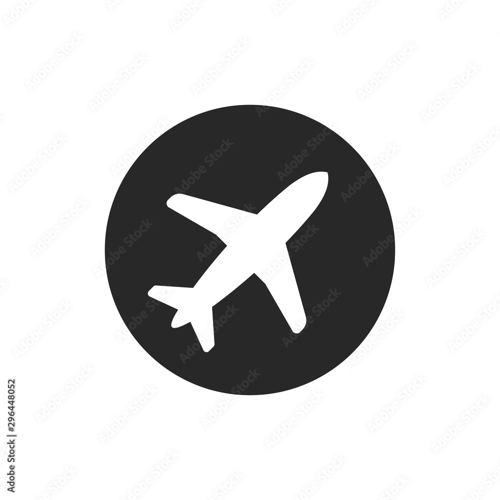 Airplane icon vector symbol illustration EPS 10 Airplane icon vector symbol illustration EPS 10