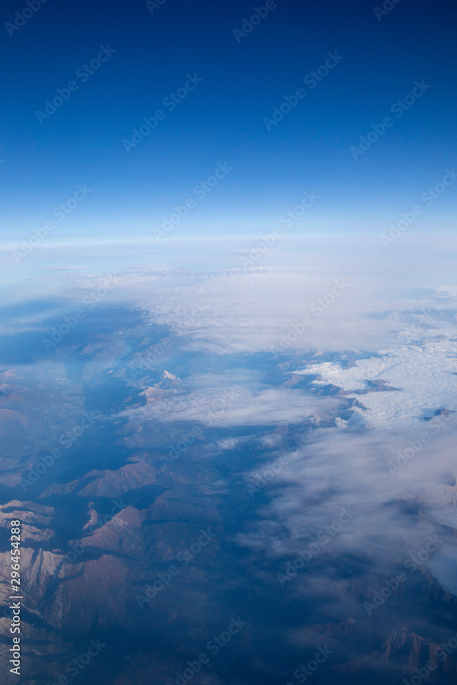 Wolken aus dem Flugzeug
