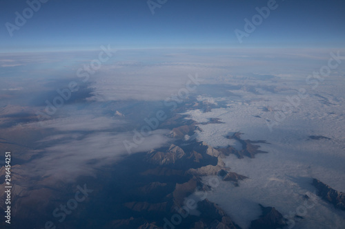 Fototapeta Naklejka Na Ścianę i Meble -  Wolken aus dem Flugzeug