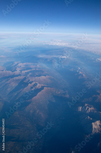 Wolken aus dem Flugzeug