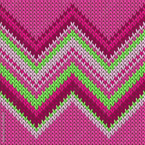 Clothing zig zal lines knitted texture geometric 