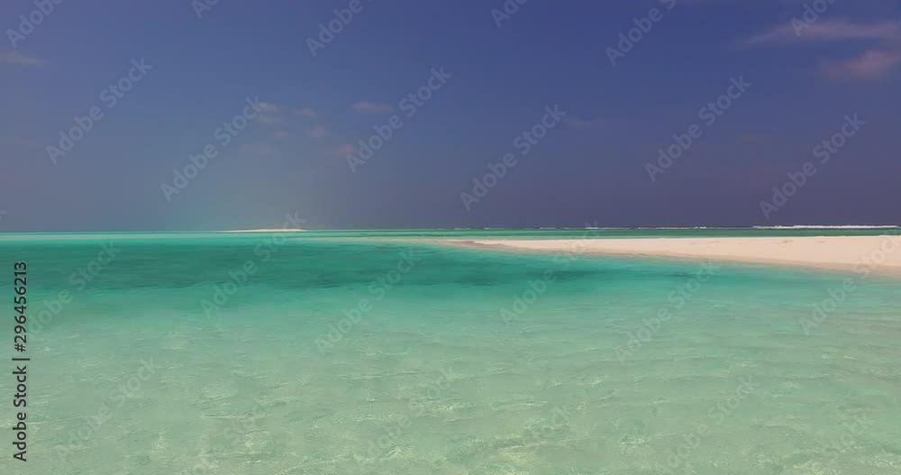 Drone Flying Over Shallow Waters in the Philippines Drone Flying Over Shallow Waters in the Philippines
